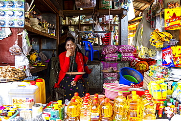 Vegetable market, Myitkyina, Kachin state, Myanmar (Burma), Asia