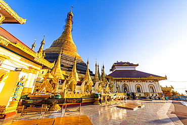 Kyaikthanian paya, Mawlamyine, Mon state, Myanmar (Burma), Asia