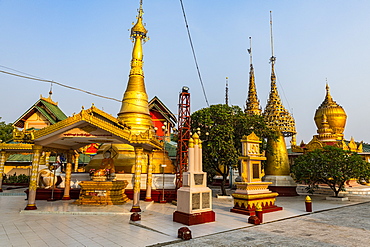 Shwe Taung Sar Pagoda, Payagyi, Dawei, Mon state, Myanmar (Burma), Asia