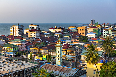 View over Myeik (Mergui), Myanmar (Burma), Asia