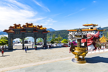 Wenwu temple, Sun Moon Lake, National Scenic Area, Nantou county, Taiwan, Asia