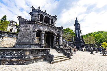 Tomb of Khai Dinh, Hue, UNESCO World Heritage Site, Vietnam, Indochina, Southeast Asia, Asia