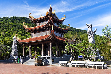 Ho Quoc Pagoda Buddhist temple, island of Phu Quoc, Vietnam, Indochina, Southeast Asia, Asia