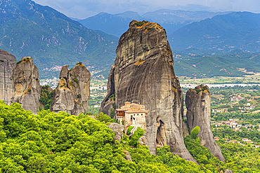 Holy Monastery of Rousanou, UNESCO World Heritage Site, Meteora Monasteries, Greece, Europe