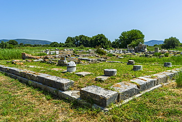 Heraoin of Samos, UNESCO World Heritage Site, Samos, Greek Islands, Greece, Europe