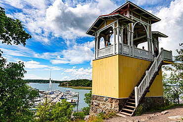 Historic city of Naantali, Finland, Europe