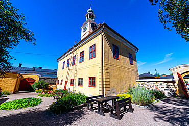 Old Town Hall in Old Rauma, UNESCO World Heritage Site, Finland, Europe