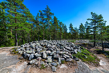 Sammallahdenmaeki, Bronze Age burial site, UNESCO World Heritage Site, Finland, Europe