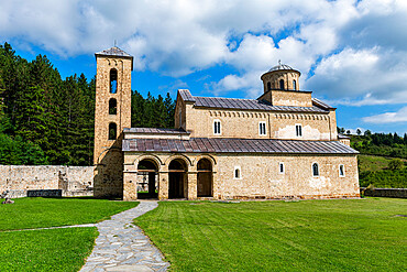 Sopocani Monastery, UNESCO World Heritage Site, Novi Pazar, Serbia, Europe