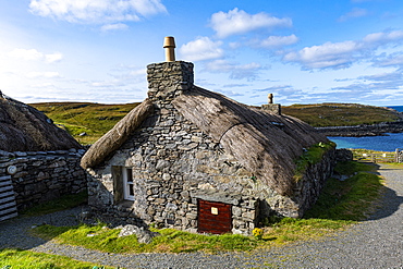 Gearrannan Blackhouse Village, Isle of Lewis, Outer Hebrides, Scotland, United Kingdom, Europe