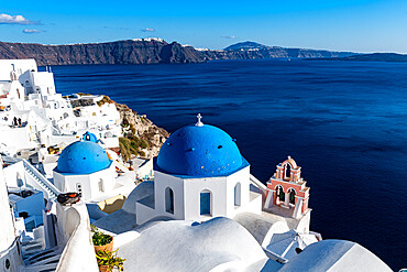 Little church, Oia, Santorini, Cyclades, Greek Islands, Greece, Europe