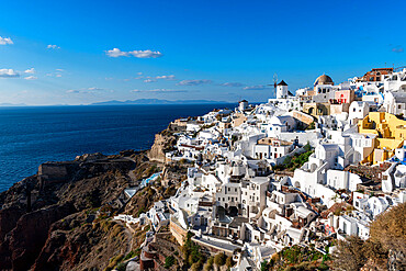 Whitewashed architecture, Oia, Santorini, Cyclades, Greek Islands, Greece, Europe