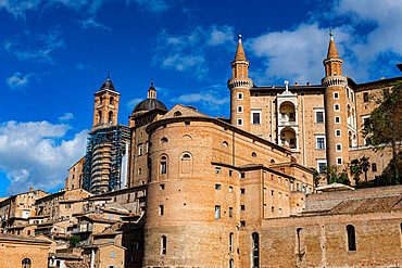 Palazzo Ducale di Urbino, Urbino, UNESCO World Heritage Site, Marche, Italy, Europe