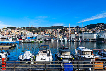 Harbour of Genoa, Genoa, Liguria, Italy, Europe