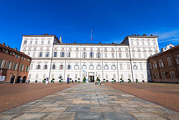 Royal Palace of Turin, UNESCO World Heritage Site, Turin, Piedmont, Italy, Europe