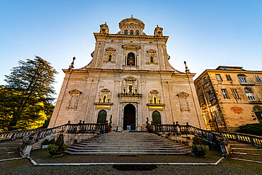 Basilica di Santa Maria Assunta, UNESCO World Heritage Site, Sacro Monte di Varallo, Piedmont, Italy