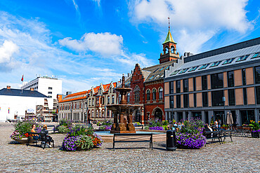 Town Hall of Kristiansand, Agder County, Norway, Scandinavia, Europe