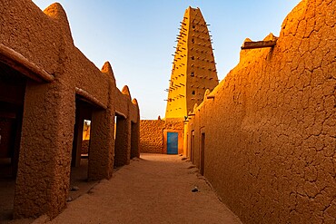 Grand Mosque of Agadez, UNESCO World Heritage Site, Agadez, Niger, Africa