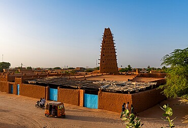 Grand Mosque of Agadez, UNESCO World Heritage Site, Agadez, Niger, Africa