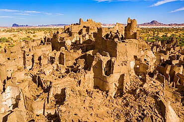 Fort of Pacot (Fort Djado), Djado plateau, Tenere Desert, Sahara, Niger, Africa