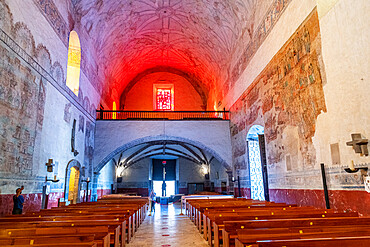 Cathedral of Cuernavaca, UNESCO World Heritage Site, Earliest 16th century Monasteries on the slopes of Popocatepetl, Mexico, North America