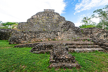 Yucatec-Maya archaeological site, Ek Balam, Yucatan, Mexico, North America