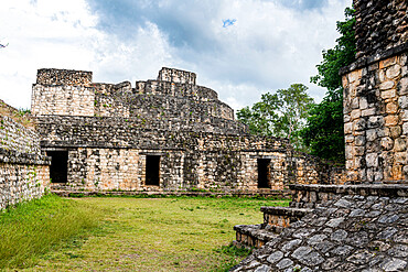 Yucatec-Maya archaeological site, Ek Balam, Yucatan, Mexico, North America