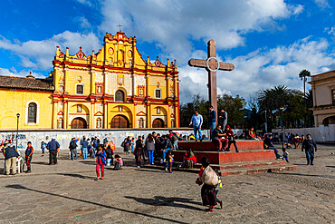 Cathedral of San Cristobal de la Casas, Chiapas, Mexico, North America