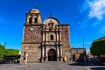 Parroquia Santiago Apostol, Plaza Principal Tequila, UNESCO World Heritage Site, Tequila, Jalisco, Mexico, North America