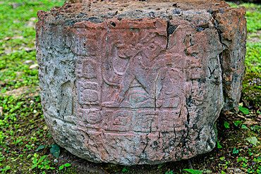 Archaeological Maya site of Yaxchilan in the jungle of Chiapas, Mexico, North America