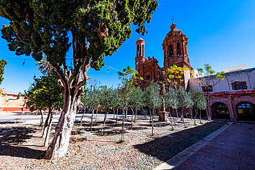 Monastery Franciscano de Nuestra Senora de Guadalupe, UNESCO World Heritage Site, Zacatecas, Mexico, North America