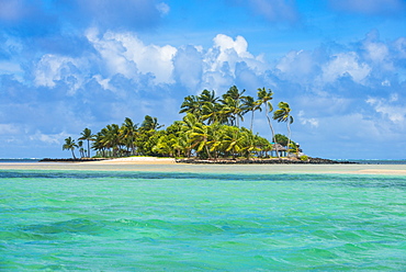 Beautiful little islet in the lagoon of Wallis, Wallis and Futuna, Pacific