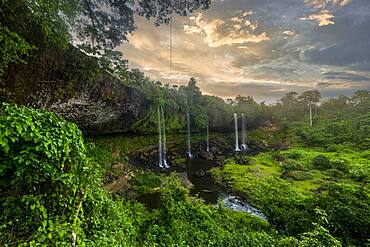 Agbokim waterfall, Ikom, Nigeria, West Africa, Africa