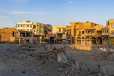 Destroyed houses from ISIS, Mosul, Iraq, Middle East