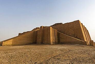 Ziggurat, ancient city of Ur, The Ahwar of Southern Iraq, UNESCO World Heritage Site, Iraq, Middle East