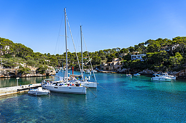 Cove of Cala Figuera, Mallorca, Balearic Islands, Spain, Mediterranean, Europe