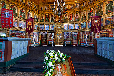 Kizhi Pogost, Transfiguration Church, UNESCO World Heritage Site, Kizhi Island, Karelia, Russia, Europe