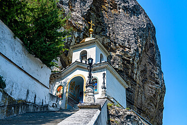 Svyato-Uspenskiy Peshchernyy Monastery, Bakhchysarai, Crimea, Russia, Europe