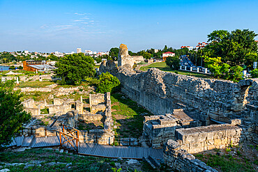 Antique Chersonesos, UNESCO World Heritage Site, Sewastopol (Sevastopol), Crimea, Russia, Europe