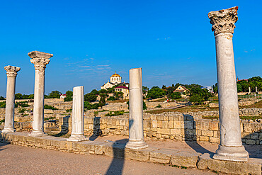 Antique Chersonesos, UNESCO World Heritage Site, Sewastopol (Sevastopol), Crimea, Russia, Europe