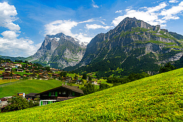 Eiger mountain, Grindelwald, Bernese Alps, Switzerland, Europe