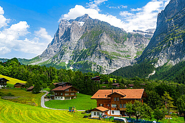 Eiger mountain, Grindelwald, Bernese Alps, Switzerland, Europe