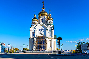 Spaso-Preobrazhensky Cathedral, Khabarovsk, Khabarovsk Krai, Russia, Eurasia