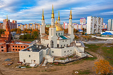 New Mosque in Nizhnevartovsk, Khanty-Mansi Autonomous Okrug, Russia, Eurasia