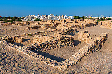 Qal'at al-Bahrain (Bahrain Fort), UNESCO World Heritage Site, Kingdom of Bahrain, Middle East