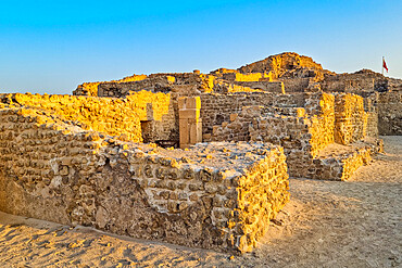 Qal'at al-Bahrain (Bahrain Fort), UNESCO World Heritage Site, Kingdom of Bahrain, Middle East