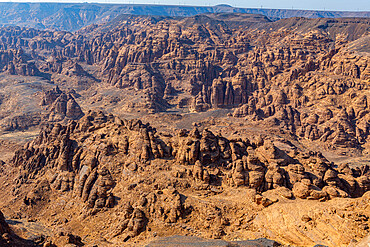 View over the Al Ula valley, Kingdom of Saudi Arabia, Middle East