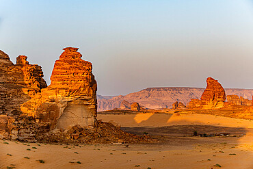 Sandstone scenery, Al Ula, Kingdom of Saudi Arabia, Middle East