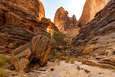 Jebel Ikmah, largest open air library, Al Ula, Kingdom of Saudi Arabia, Middle East