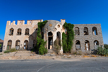 Abandoned Abdullah al-Suleiman Palace, Taif, Kingdom of Saudi Arabia, Middle East